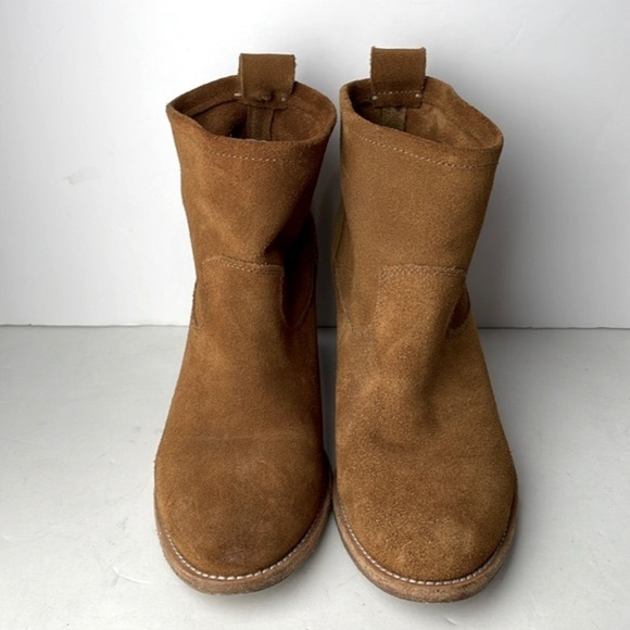 Soludos Brown Suede Ankle Boots - Picture 2 of 7